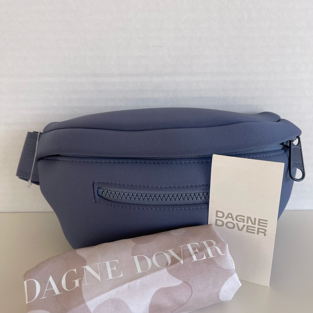 NEW Dagne Dover Ace Belt Bag in Ash Blue LIMITED EDITION